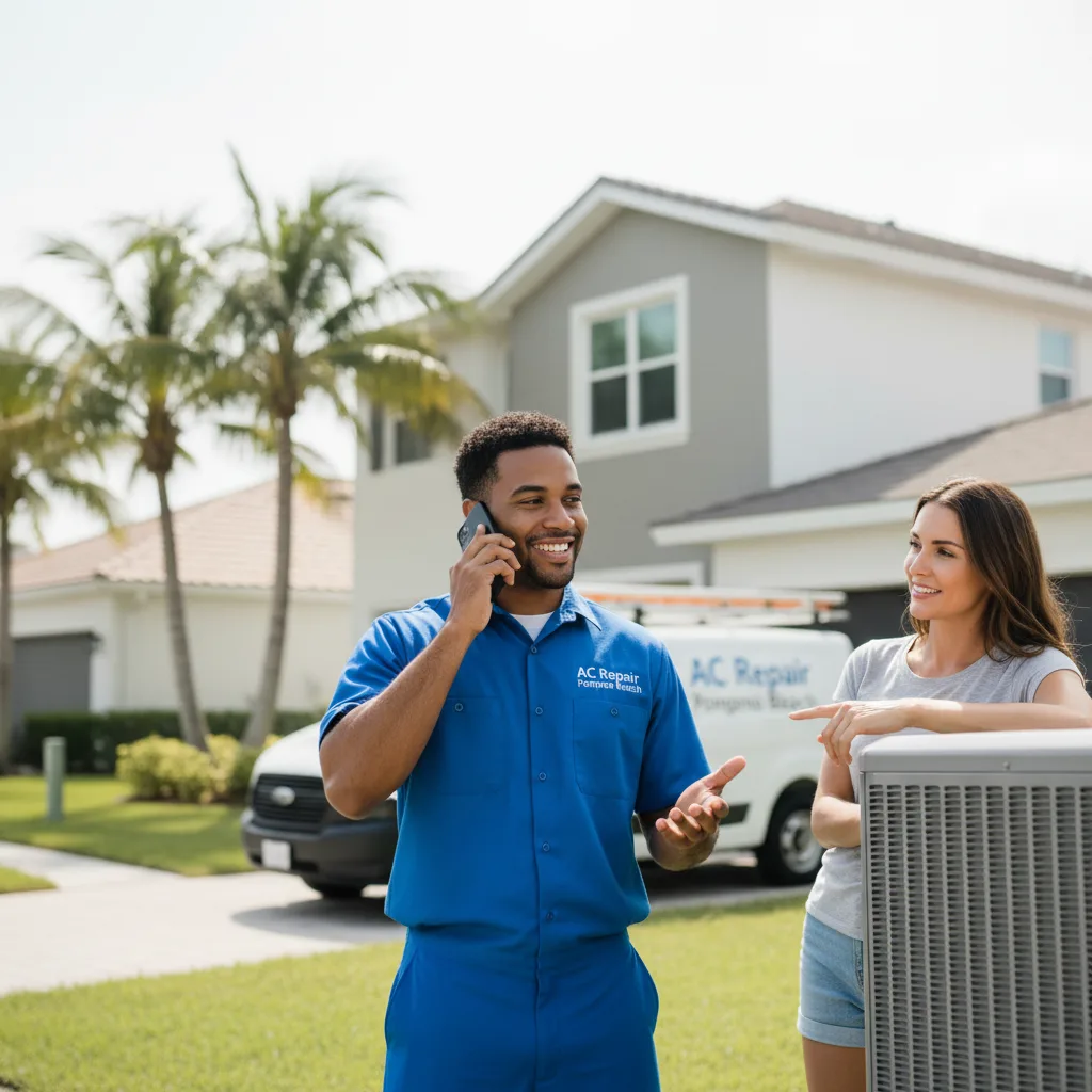 AC Repair Pompano Beach customer support in Valley Village
